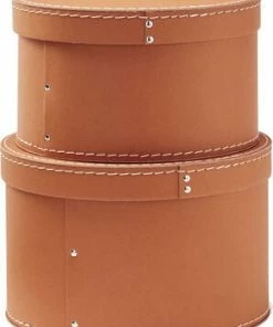 Kids Concept Oppbevaringsboks 2-pack, Rust