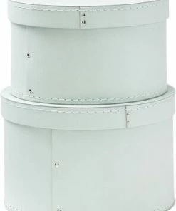 Kids Concept Oppbevaringsboks 2-pack, Lysegrønn