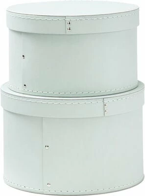 Kids Concept Oppbevaringsboks 2-pack, Lysegrønn 1 Kids Concept Oppbevaringsboks 2-pack, Lysegrønn