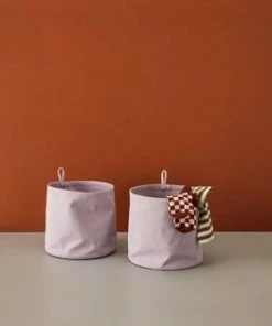 Kids Concept Oppbevaringskurv 2-pakning, Lilla -jollyroom Butikk 1000669 1140 3b