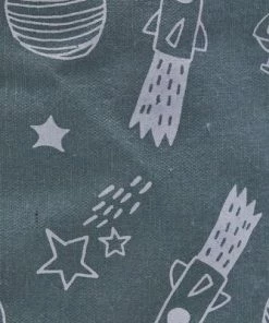 Alice & Fox Oppbevaringskurv 2-pack Space, Grey/white -jollyroom Butikk 10110303 2500 4c