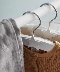 Kids Concept Pakke Klesstativ & Kleshengere X 6, Hvit -jollyroom Butikk 120936 1140 3 1