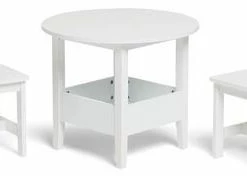 Alice & Fox Bord Og Stoler, Hvit