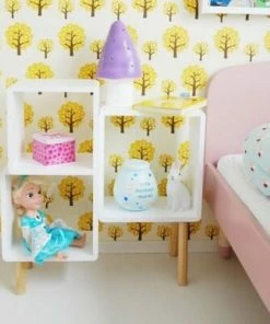 Alice & Fox Bokhylle Cube Hvit/Natur 10 Alice & Fox Bokhylle Cube Hvit/Natur -jollyroom Butikk 13A 122 2256 3c