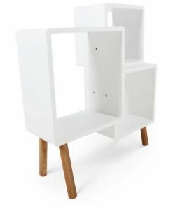 Alice & Fox Bokhylle Cube Hvit/Natur 13 Alice & Fox Bokhylle Cube Hvit/Natur -jollyroom Butikk 13A 122 2256 4b