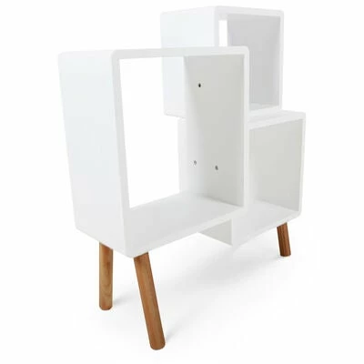 Alice & Fox Bokhylle Cube Hvit/Natur 7 Alice & Fox Bokhylle Cube Hvit/Natur - Bilde 7