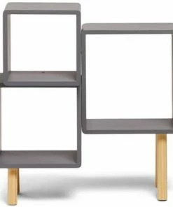 Alice & Fox Bokhylle Cube, Grå/Natur 12 Alice & Fox Bokhylle Cube, Grå/Natur -jollyroom Butikk 13A 122 grey 2256 4c