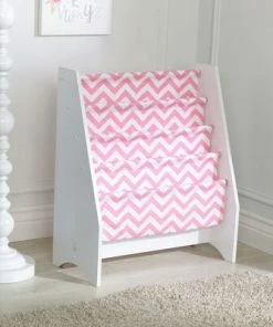 KidKraft Bokhylle, Rosa/Hvit -jollyroom Butikk 14233 1761 3a