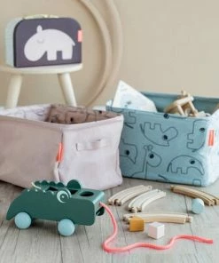 Done By Deer Oppbevaringskurv, Lyseblå -jollyroom Butikk 1446217 50652 2173 3a