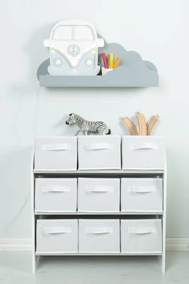 Alice & Fox Oppbevaringshylle Med Skuffer, Hvit 3 Alice & Fox Oppbevaringshylle Med Skuffer, Hvit - Bilde 3