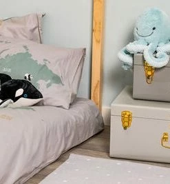 Minitude Oppbevaringsesker Koffert 2-pack, Grå -jollyroom Butikk 2162007 S2 GG 2460 3a