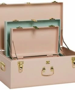 Minitude Oppbevaringsesker Koffert 3-pack, Rosa & Rosa -jollyroom Butikk 2172027M S3S 2460 4a