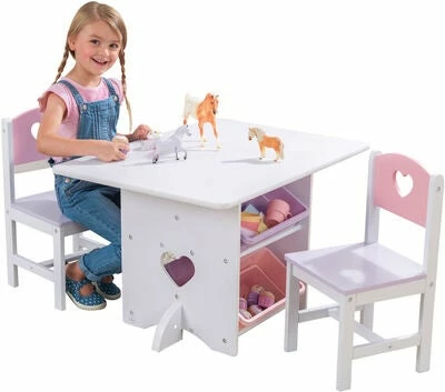 Kidkraft Bord & Stoler Med Oppbevaring 2 Kidkraft Bord & Stoler Med Oppbevaring - Bilde 2