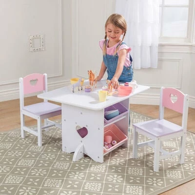 Kidkraft Bord & Stoler Med Oppbevaring 3 Kidkraft Bord & Stoler Med Oppbevaring - Bilde 3