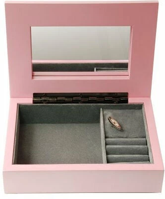 Design Cardelll Smykkeskrin Med Spilledåse, Rosa 2 Design Cardelll Smykkeskrin Med Spilledåse, Rosa - Bilde 2