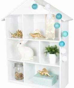 Alice & Fox Bokhylle Hus, Hvit 11 Alice & Fox Bokhylle Hus, Hvit -jollyroom Butikk 300187