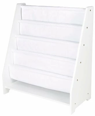 Alice & Fox Bokhylle Kanvas, Hvit 1 Alice & Fox Bokhylle Kanvas, Hvit