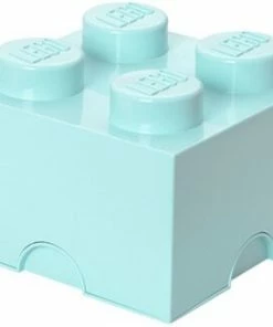 LEGO Oppbevaring 4 Design Collection Turkis -jollyroom Butikk 315551