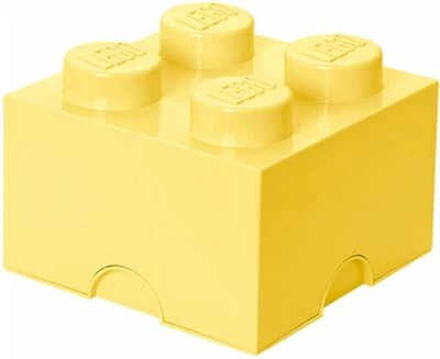 LEGO Oppbevaring 4 Design Collection Cool Yellow 2 LEGO Oppbevaring 4 Design Collection Cool Yellow - Bilde 2