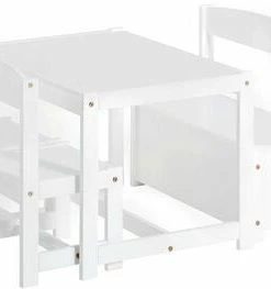 Hoppekids MATHILDE Bord Og Stoler, Hvit