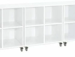 Hoppekids Bokhylle Med Hjul, Hvitt -jollyroom Butikk 36 4528 82 090 1913 4b