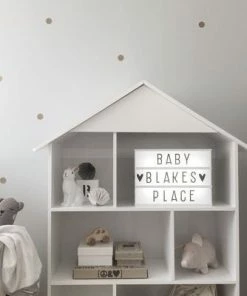 Alice & Fox Bokhylle Hus, Hvit 17 Alice & Fox Bokhylle Hus, Hvit -jollyroom Butikk 371561