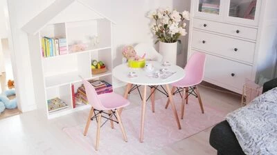 Alice & Fox Bokhylle Hus, Hvit 4 Alice & Fox Bokhylle Hus, Hvit - Bilde 4