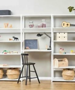 Hoppekids STOREY Sett Med 4 Hyller Og 2 Krysstøtter, 80 Cm, Hvit -jollyroom Butikk 38 0005 82 086 1913 3b