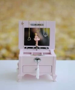 Gullbarn Smykkeskrin Spilledåse, Grace -jollyroom Butikk 400.01 3763 3a