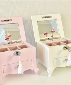 Gullbarn Smykkeskrin Spilledåse, Grace -jollyroom Butikk 400.01 3763 3e