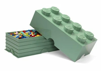 LEGO Oppbevaring 8, Sand Grønn 2 LEGO Oppbevaring 8, Sand Grønn - Bilde 2