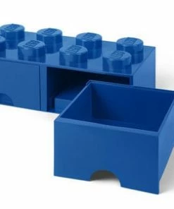 LEGO Oppbevaringsboks Med Skuff 8, Blå -jollyroom Butikk 40061731 2595 2