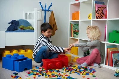 LEGO Oppbevaring Med Skuff 8, Dark Grey 3 LEGO Oppbevaring Med Skuff 8, Dark Grey - Bilde 3