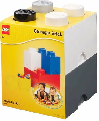 LEGO Oppbevaring 4, White/Grey/Black 2 LEGO Oppbevaring 4, White/Grey/Black - Bilde 2