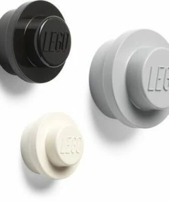 LEGO Oppbevaring Med Knagg 3-pack Grå/Svart/Hvit 6 LEGO Oppbevaring Med Knagg 3-pack Grå/Svart/Hvit -jollyroom Butikk 40161733 2595 1