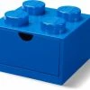LEGO Skrivebordsskuff 4, Blå