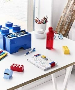 LEGO Skrivebordsskuff 4, Blå -jollyroom Butikk 40201731 2595 3d