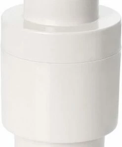 LEGO Rund Oppbevaring 1, Hvit