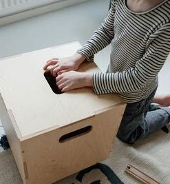 Nofred Oppbevaring Kube, Grå -jollyroom Butikk 4103 3597 3e