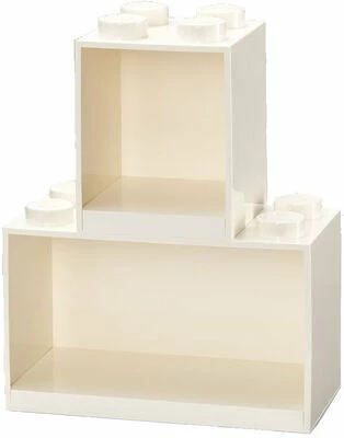 LEGO Hylle, White 1 LEGO Hylle, White