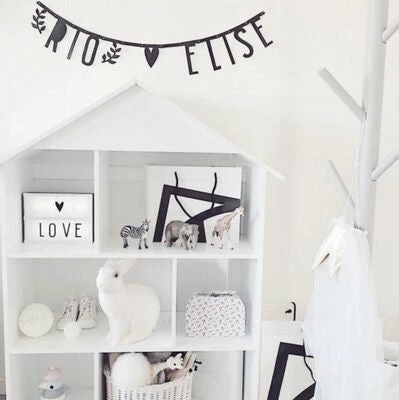 Alice & Fox Bokhylle Hus, Hvit 7 Alice & Fox Bokhylle Hus, Hvit - Bilde 7