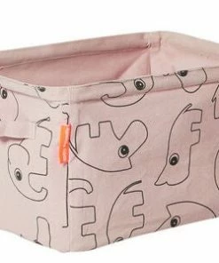 Done By Deer Oppbevaringskurv, Lyserosa