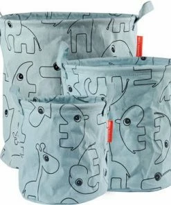 Done By Deer Oppbevaringskurv 3-pack, Blå