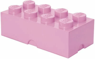 LEGO Oppbevaring Med Knagg 3-pack, Hvit/Rosa/Blå 4 LEGO Oppbevaring Med Knagg 3-pack, Hvit/Rosa/Blå - Bilde 4