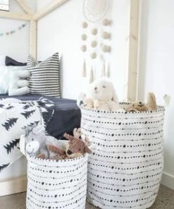 Minitude Oppbevaringskurv, Prikker -jollyroom Butikk 527708