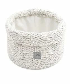 Jollein Oppbevaringskurv River, Creme White