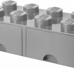 LEGO Oppbevaringspakke Lilten/Stor, Grå -jollyroom Butikk 59 591316 1