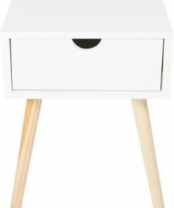 Alice & Fox Nattbord Hailey, Hvit