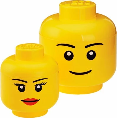 LEGO Oppbevaring S Jente, Gul 2 LEGO Oppbevaring S Jente, Gul - Bilde 2