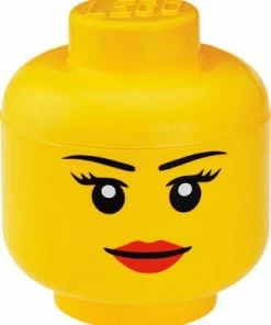 LEGO Oppbevaring L Jente, Gul